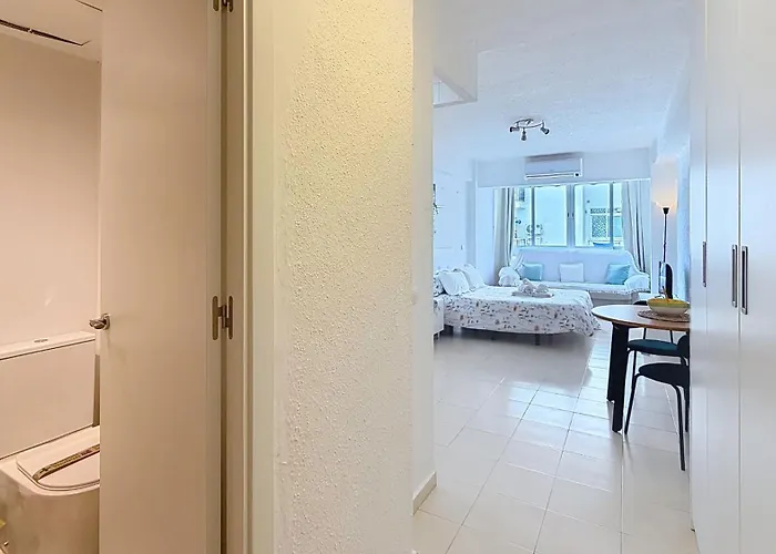 Estudio En Centro Cerca De La Playa Con Piscina By South Costa Apartament